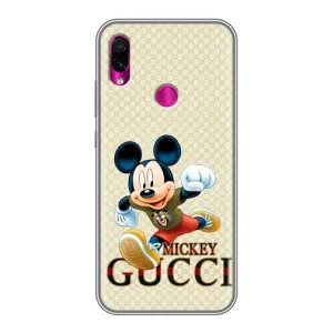 Чохол з принтом «Mikki Gucci» для Xiaomi Redmi Note 7 Pro