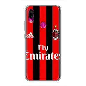 Чехлы для Xiaomi Redmi Note 7 Pro (VPrint) - Футбольные клубы (Milan)