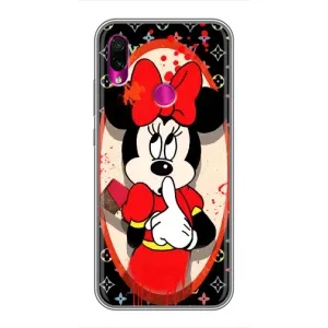 Чохол з принтом «Мінні Маус ЛВ» для Xiaomi Redmi Note 7 Pro