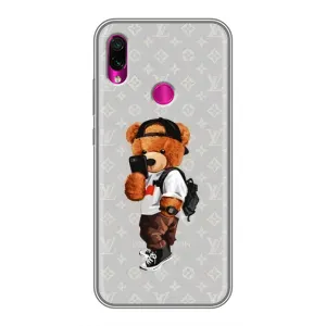 Бренднові Чохли для Xiaomi Redmi Note 7 Pro - (PREMIUMPrint) (Ведмедик Луі)