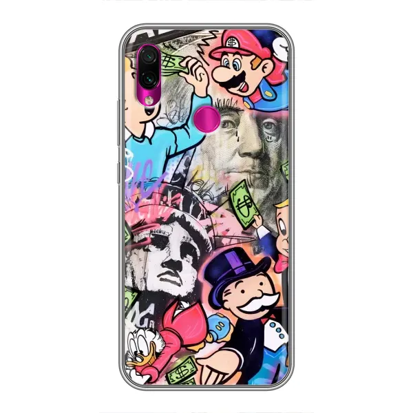 Чохол з принтом «Monopoly man» для Xiaomi Redmi Note 7 Pro
