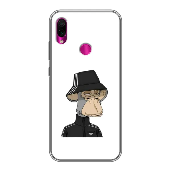 Чехол с принтом «обезьяна NFT Adidas» для Xiaomi Redmi Note 7 Pro