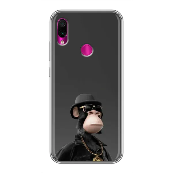 Чехол с принтом «Обезьяна NFT» для Xiaomi Redmi Note 7 Pro