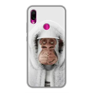 Чохли з Мавпами NFT для Xiaomi Redmi Note 7 Pro (AlphaPrint) (мавпа NFT в тату)