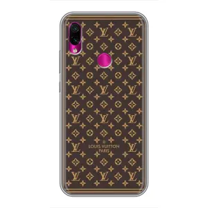 Чехлы Луи Витон для Xiaomi Redmi Note 7 Pro (AlphaPrint - LOUIS VUITTON) (обои LV)