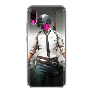 Чеjхол PUBG для Сяомі Редмі Нот 7 Про (AlphaPrint) (Пабг мен)