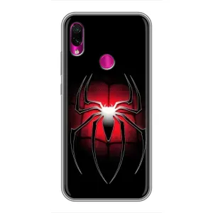 Чохол з людиною павуком для Xiaomi Redmi Note 7 Pro - (AlphaPrint)
