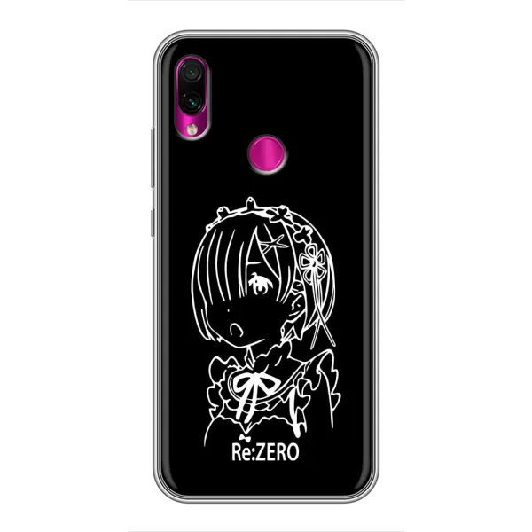 Чохол з принтом «Re: Zero» для Xiaomi Redmi Note 7 Pro Чохол з принтом «Re: Zero» для Xiaomi Redmi Note 7 Pro
