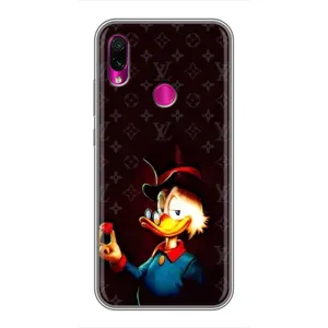 Чехлы для Xiaomi Redmi Note 7 Pro - Скрудж МакДак Louis Vuitton (PREMIUMPrint) (Скрудж с бриллиантом)