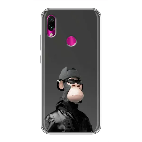 Чехол с принтом «стильная обезьяна NFT» для Xiaomi Redmi Note 7 Pro