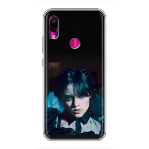 Чохли Венсдей на Xiaomi Redmi Note 7 Pro Уенсдей (AlphaPrint) (погляд Венздей)