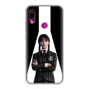 Чохли Венсдей на Xiaomi Redmi Note 7 Pro Уенсдей (AlphaPrint) (W-Wednesday)
