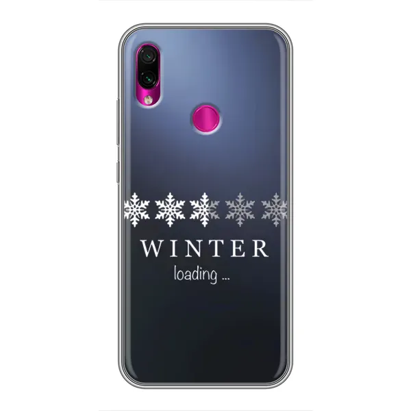 Чохол з принтом «Winter loading» для Xiaomi Redmi Note 7 Pro Чохол з принтом «Winter loading» для Xiaomi Redmi Note 7 Pro