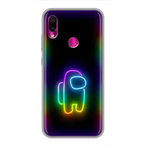 Чохол з принтом «Яскравий скін» для Xiaomi Redmi Note 7 Pro