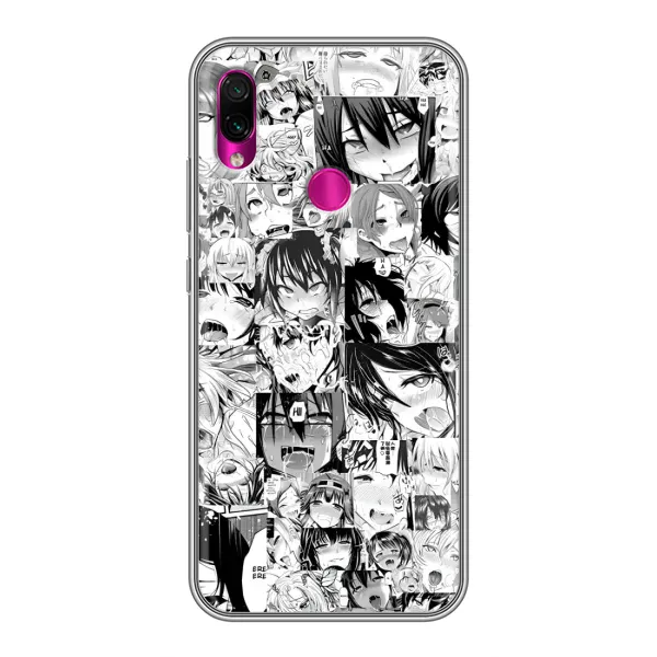 Чехол с принтом «Ahegao manga» для Xiaomi Redmi Note 7 Чехол с принтом «Ahegao manga» для Xiaomi Redmi Note 7
