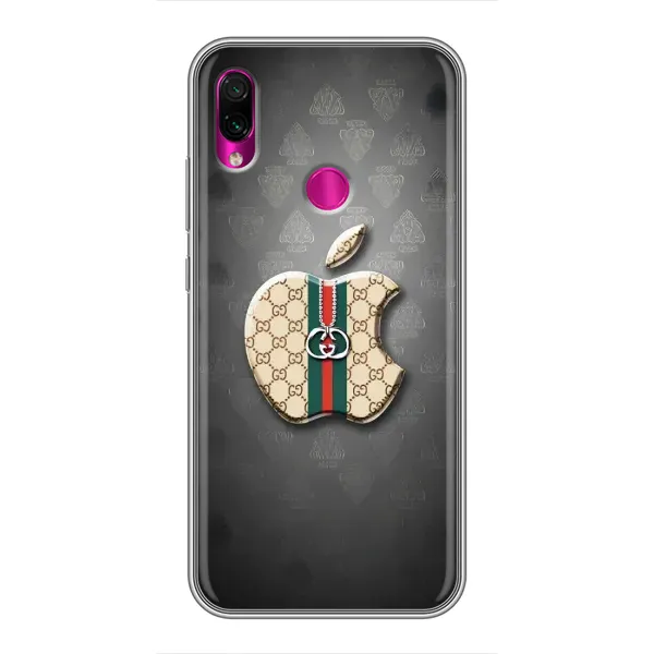 Чехол с принтом «Apple gucci» для Xiaomi Redmi Note 7 Чехол с принтом «Apple gucci» для Xiaomi Redmi Note 7