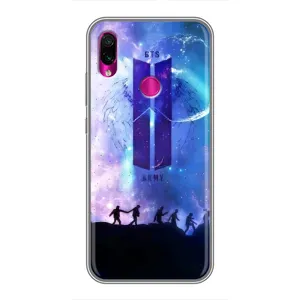Чохли BTS для Xiaomi Redmi Note 7 (AlphaPrint) (Army BTS)