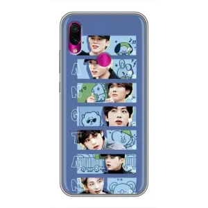 Чохли BTS для Xiaomi Redmi Note 7 (AlphaPrint) (Bangtan)