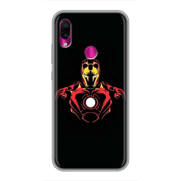 Чохол з принтом «Залізна людина» для Xiaomi Redmi Note 7