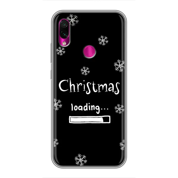 Чехол с принтом «Christmas loading» для Xiaomi Redmi Note 7 Чехол с принтом «Christmas loading» для Xiaomi Redmi Note 7