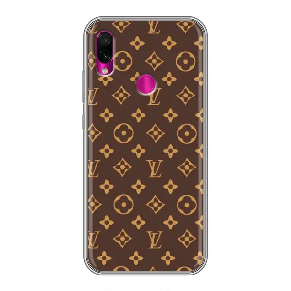 Чехол с принтом «фон LOUIS VUITTON» для Xiaomi Redmi Note 7