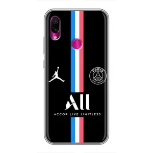 Чохли PSG для Xiaomi Redmi Note 7 (AlphaPrint) (футболка ПСЖ)