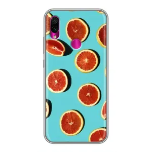 Чехлы с Фруктами для Xiaomi Redmi Note 7 (VPrint) (Грейпфрут)