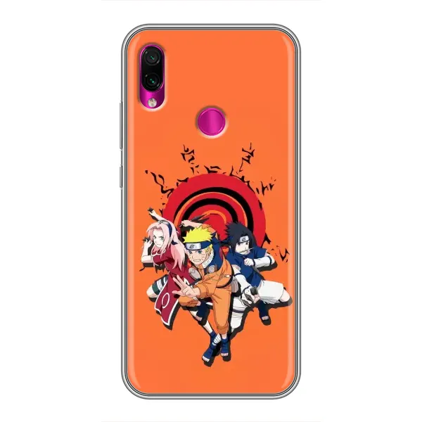 Чохол з принтом «команда Наруто» для Xiaomi Redmi Note 7