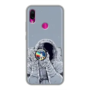 Чохол NASA для Xiaomi Redmi Note 7 (AlphaPrint) (Космонавт фото)
