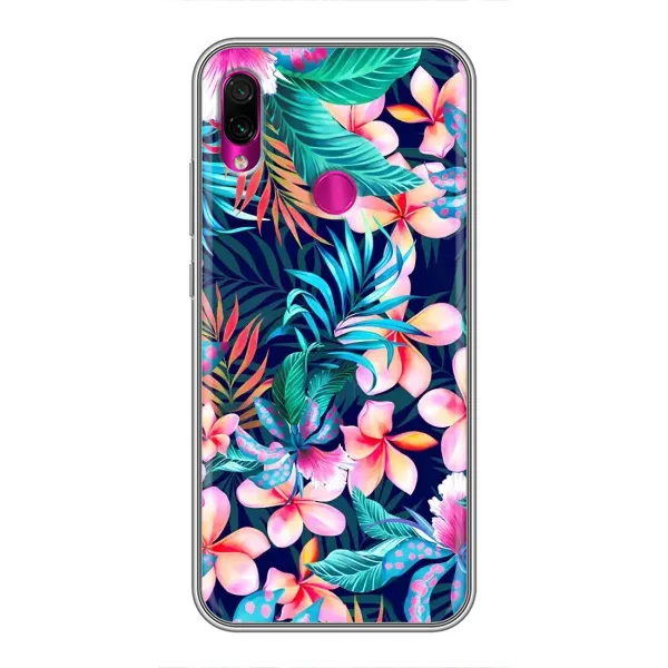 Чехол с принтом «Красочные цветы» для Xiaomi Redmi Note 7 Чехол с принтом «Красочные цветы» для Xiaomi Redmi Note 7