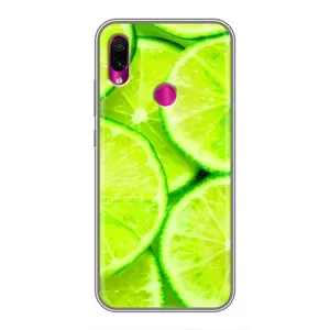 Чехлы с Фруктами для Xiaomi Redmi Note 7 (VPrint) (Лайм)