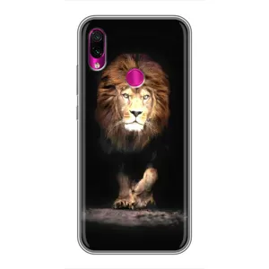 Чехол со Львом для Xiaomi Redmi Note 7 (VPrint) (Лев)