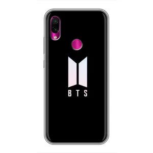 Чохли BTS для Xiaomi Redmi Note 7 (AlphaPrint) (Лого BTS)