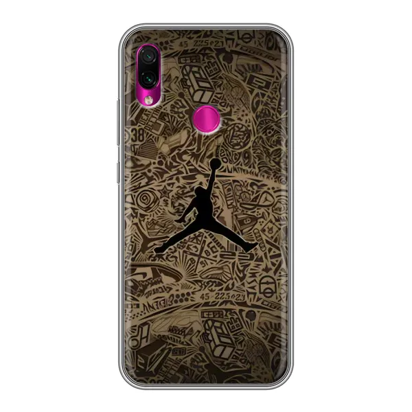 Чехол с принтом «Logo Jordan» для Xiaomi Redmi Note 7