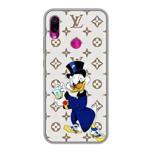 Чехлы для Xiaomi Redmi Note 7 - Скрудж МакДак Louis Vuitton (PREMIUMPrint) (Макдак на стиле)