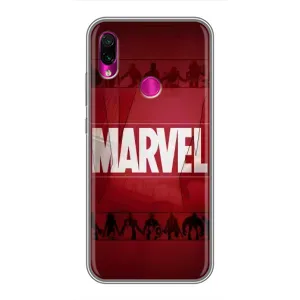 Чохол МАРВЕЛ для Сяомі Редмі Нот 7 (AlphaPrint) (MARVEL)