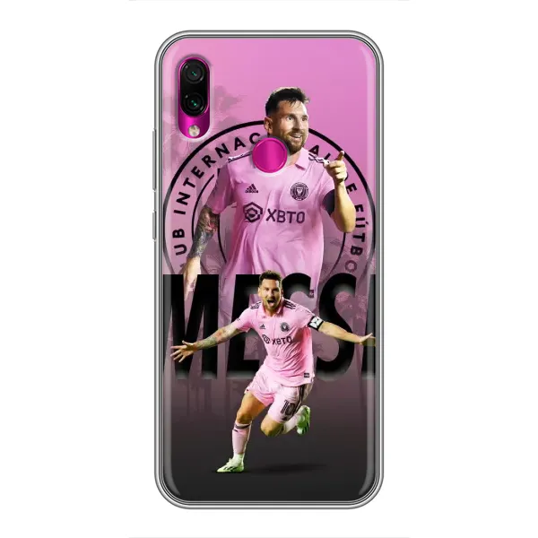 Чехол с принтом «Messi Miami» для Xiaomi Redmi Note 7