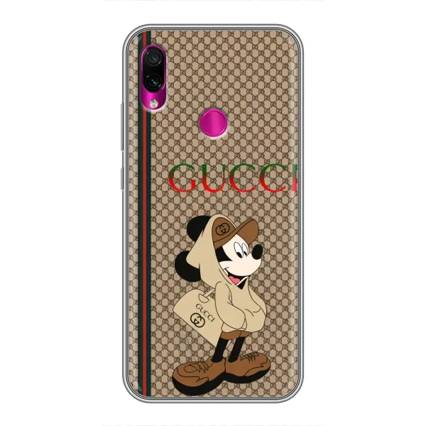 Чехол с принтом «Mickey GUCCI» для Xiaomi Redmi Note 7 Чехол с принтом «Mickey GUCCI» для Xiaomi Redmi Note 7