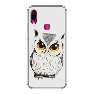 Чохол з пташками на Xiaomi Redmi Note 7 (VPrint) (Мила Сова)