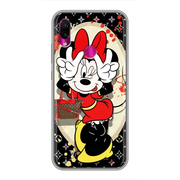 Чехол с принтом «Минни peace» для Xiaomi Redmi Note 7