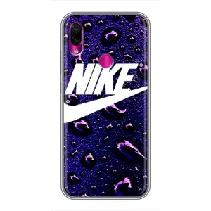 Чехол для Xiaomi Redmi Note 7 - с принтом Найк (AlphaPrint) (Найк принт)