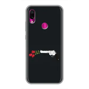 Чехлы (ART) Цветы на Xiaomi Redmi Note 7 (VPrint) (Неочікувані квіти)