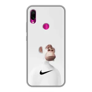 Чохли з Мавпами NFT для Xiaomi Redmi Note 7 (AlphaPrint) (мавпа NFT Nike)