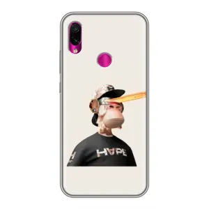 Чохли з Мавпами NFT для Xiaomi Redmi Note 7 (AlphaPrint) (мавпа NFT в окулярах)