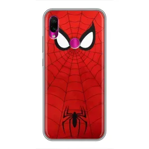 Чохол з людиною павуком для Xiaomi Redmi Note 7 - (AlphaPrint) (Павук (Марвел))