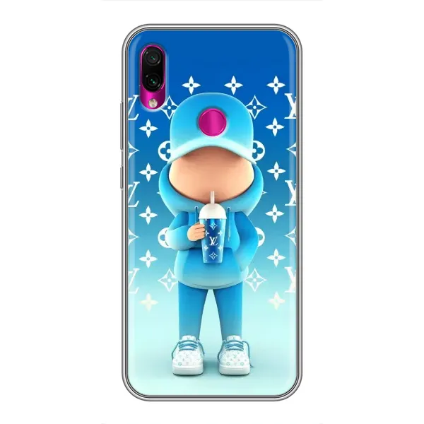 Чехол с принтом «Парень LV» для Xiaomi Redmi Note 7
