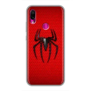 Чохол з людиною павуком для Xiaomi Redmi Note 7 - (AlphaPrint) (Павук Марвел)