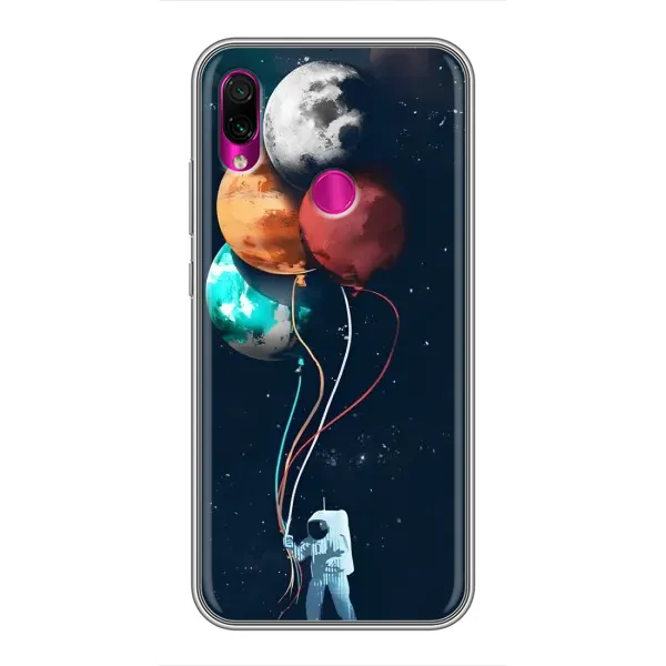 Чехол с принтом «Планеты шарики» для Xiaomi Redmi Note 7