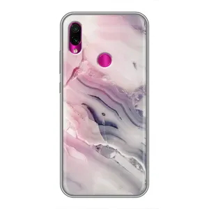 Мраморний чехол на Xiaomi Redmi Note 7 (VPrint) (Пурпурний Мрамор)