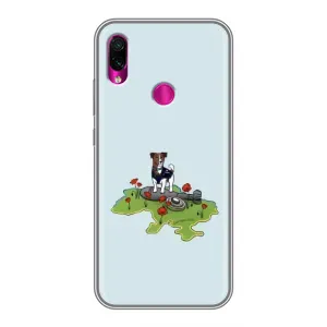 Чехлы с картинкой собаки Патрон для Xiaomi Redmi Note 7 (AlphaPrint) (Сапер Пес)